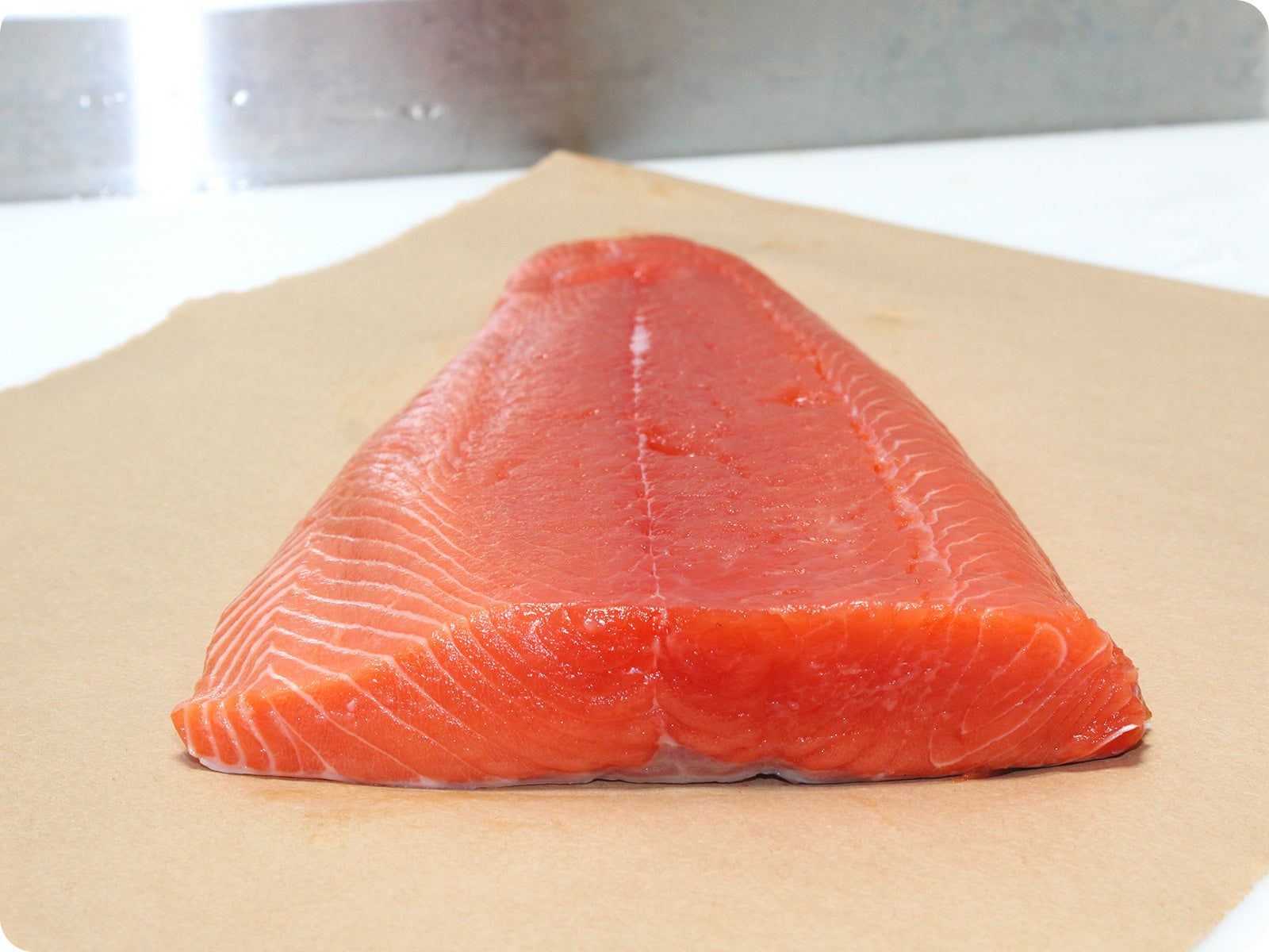 Wild King Salmon Fillet (fresh) - by the pound – Big Alaska Seafood