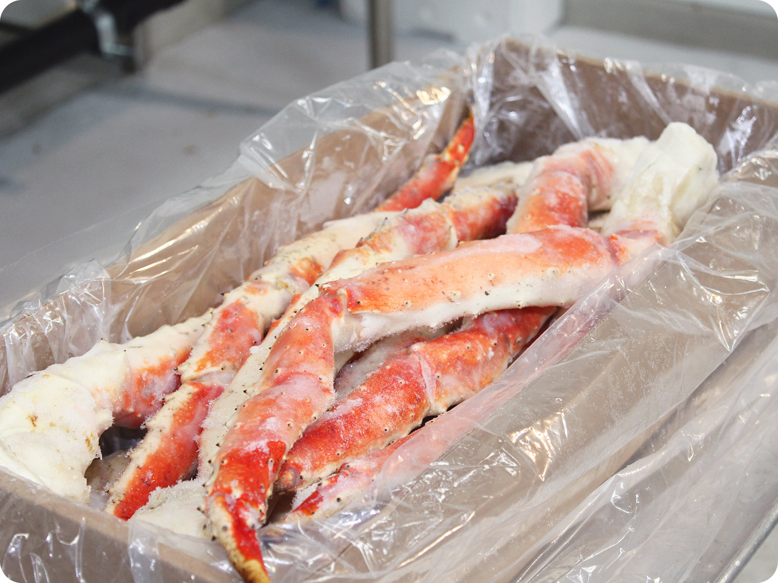 Colossal Red King Crab Legs, Norway (10-pound case, no shipping
